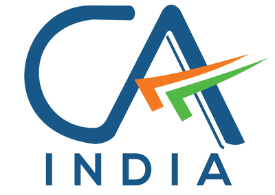 Chartered Accountant logo of the Institute of Chartered Accountants of India